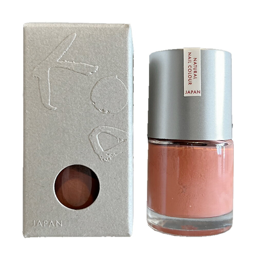 古代ネイル KODAI natural nail color #はなさんご One Day お子様 ネイル 自然 オーガニック 天然 ナチュラル 水性 ペディキュア ホタテ貝殻の粉 日の出PRODUCTS