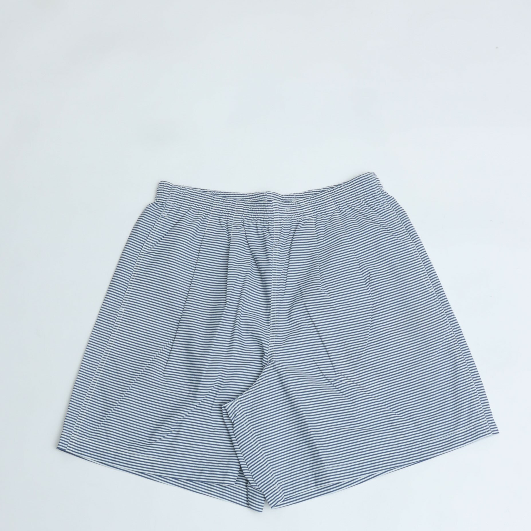 樂天商城 - BURLAP OUTFITTER/ TRACK SHORT / トラックショーツ WHITE*BLUE STRIPE バーラップアウトフィッター ショートパンツ