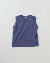 FilMelange / ELENI2 / エレニ2 VINTAGE TENJIKU FADE NAVY フィルメランジェ オーガニックコットン ノースリーブ