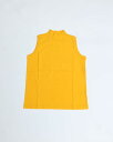 FilMelange / ETHEL / エセル VINTAGE TENJIKU BRIGHT YELLOW フィルメランジェ オーガニックコットン ノースリーブ