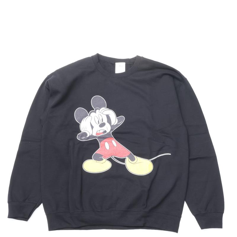 COUPON桡GOODWEAR / Disney MK PRINT SWEAT2BLACK åɥߥåå