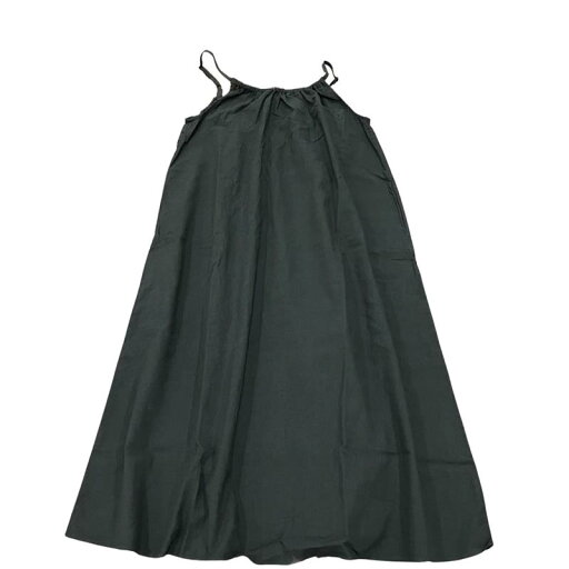 maillot / linen rich cami OP BLACK マイヨ キャミワンピース maillot / linen rich cami OP BLACK マイヨ キャミワンピース