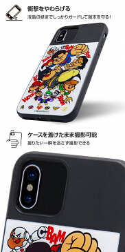 DCスーパーヒーロー VS 鷹の爪団 耐衝撃ケースキャトル DCコミックス ワーナー・ブラザース iphonex ケース DCコミックス アメコミ iphonex ケース ケース バットマン スーパーマン iphone7plus ケース