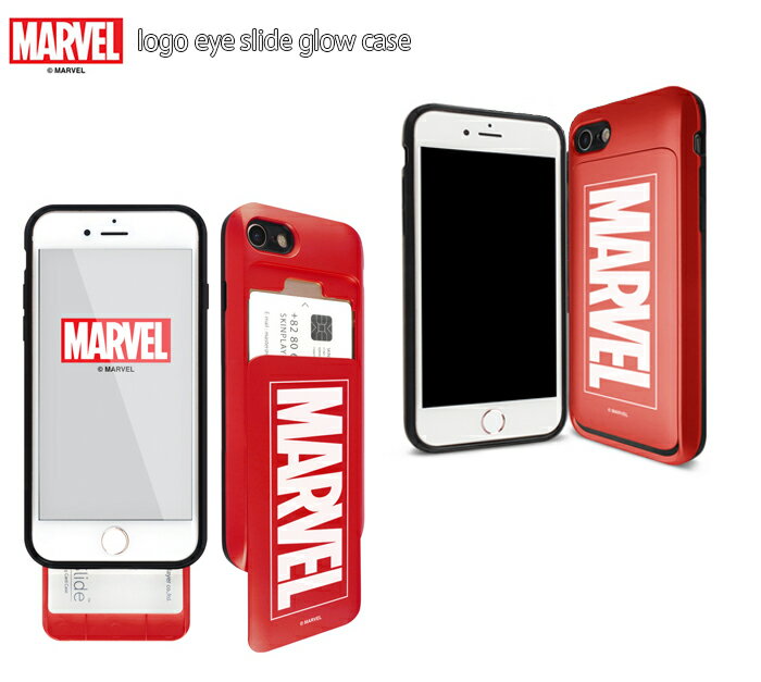 iPhoneX ケース MARVEL Marvel LOGO EYE SLIDE GLOW CASE マーベル iphoneXケース アメコミ アイアンマン キャプテンアメリカ iphoneX iPhoneX ケース iphone x ケース