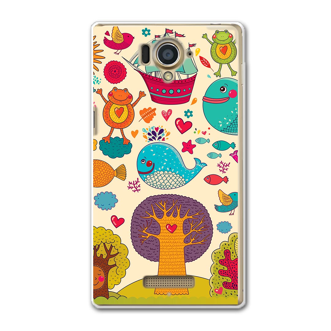 304SH AQUOS Xx アクオスダブルエックス 304sh softbank ソフトバンク スマホ カバー ケース スマホケース スマホカバー PC ハードケース くじら　カエル　イラスト ラブリー 005298