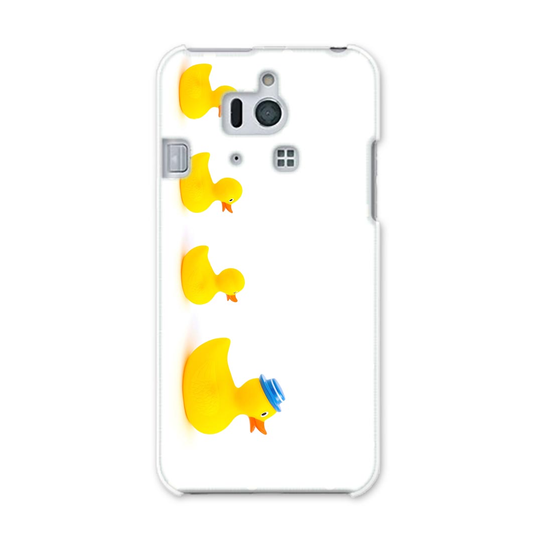 Mobile Phone Cases - 401SH simple-sumaho2 シンプルスマホ2 401sh softbank ソフトバンク スマホ カバー ケース スマホケース スマホカバー PC ハードケース 鳥　アヒル　動物 アニマル 002751