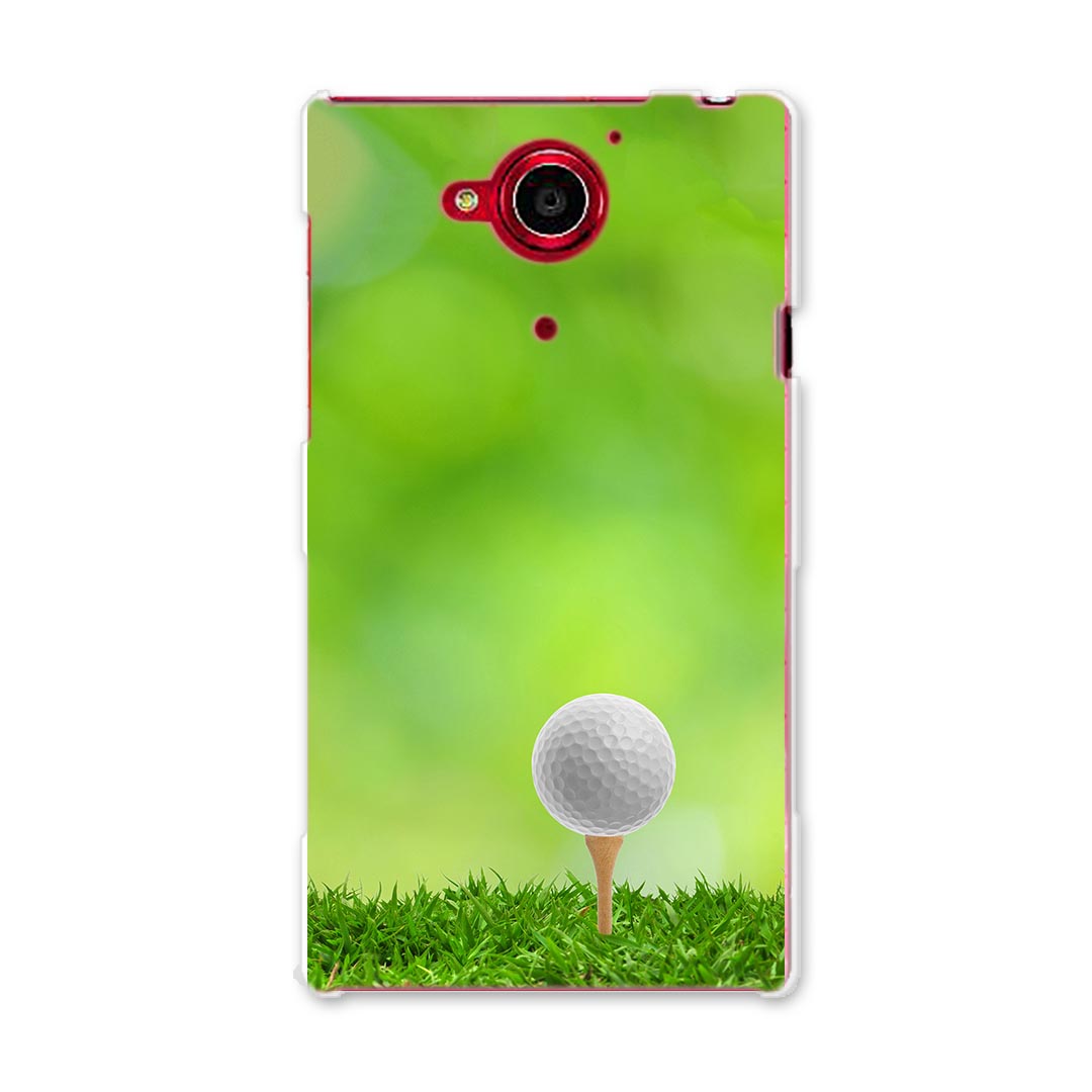 404SH AQUOS Xx-Y アクオス Xx-Y ymobile ワイモバイル スマホ カバー ケース スマホケース スマホカバー PC ハードケース ゴルフ　ショット　芝生 スポーツ 000218