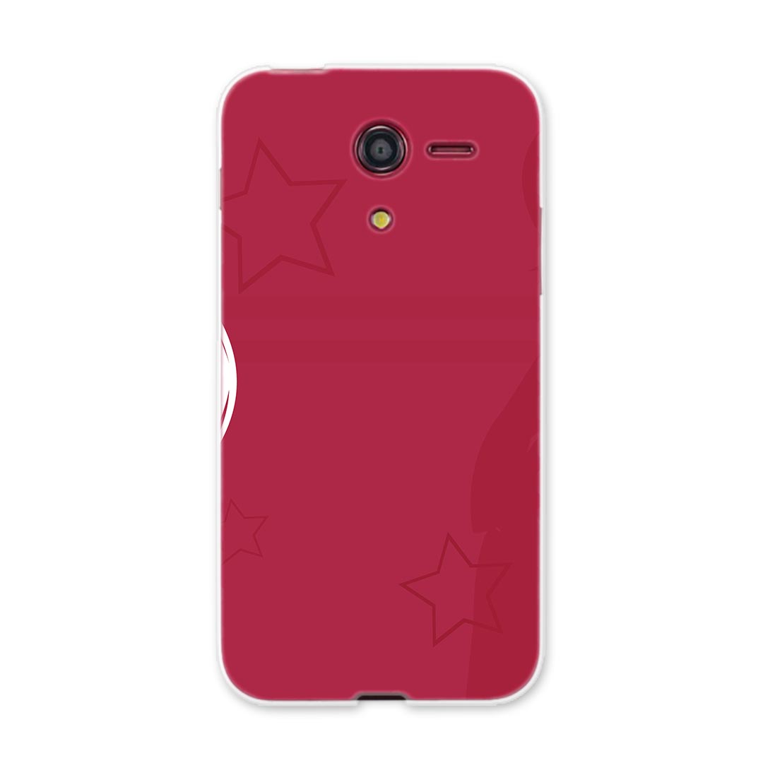 503KC DIGNO E ディグノ 503kc y mobile ワイモバイル スマホ カバー ケース スマホケース スマホカバー PC ハードケース 人物 赤 レッド クール 007237
