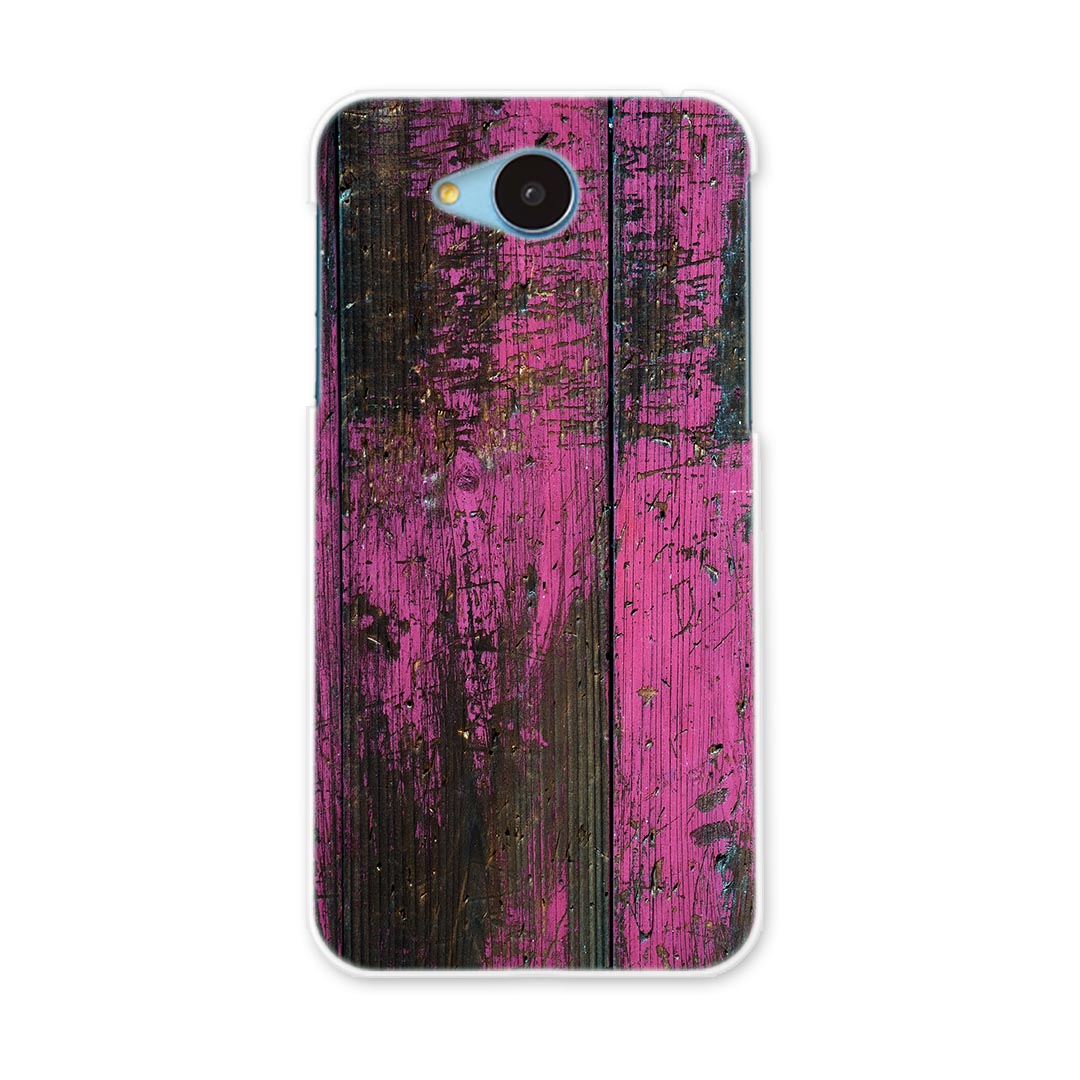 507SH Android One アンドロイドワン ymobile ワイモバイル スマホ カバー ケース スマホケース スマホカバー PC ハードケース 木目　ペンキ　ピンク その他 000087