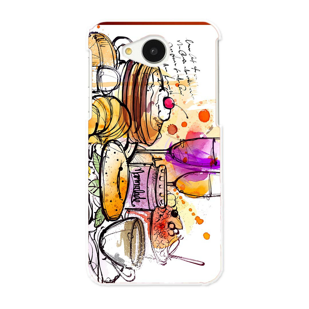 606SH AQUOS ea アクオス shm06 softbank ソフトバンク スマホ カバー ケース スマホケース スマホカバー PC ハードケース #ジャンル カフェ おしゃれ デザート 009708