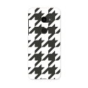 801SH AQUOS zero アクオス ゼロ 専用 ハードケース igcase スマホカバー カバー ケース pc ハードケース 003998 チェック・ボーダー 千鳥柄 白 黒(2)