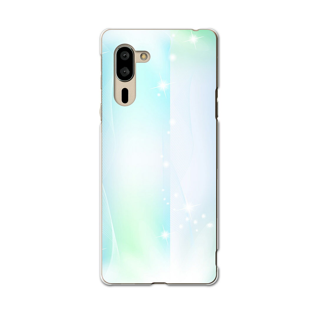 シンプルスマホ5 専用 ケース カバー A001SH スマコレ igcase softbank ソフトバンク シンプルスマホ スマホカバー カバー ケース 001758 クール 模様 キラキラ