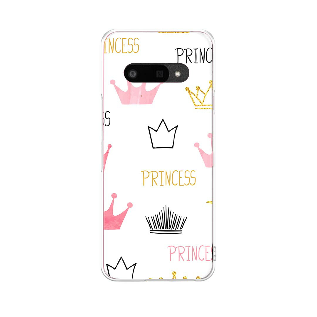 DIGNO BX3 用 A401KC / A402KC / A403KC 共通対応 ケース カバー ハードケース 015933 ティアラ　プリンセス