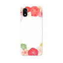 かんたんスマホ4 ケース ZTE かんたんスマホ4 A402ZT 6.1型 a402zt ケース カバー ハードケース 015512 カーネーション バラ ピン...