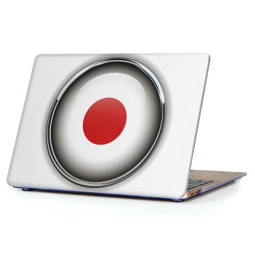 MacBook Air 13inch 2010 〜 2017 専用 デザインハードケース A1466 A1369 Apple マックブック エア ノートパソコン カバー ケース ハードカバー クリア 透明 000264 日本 国旗 マーク
