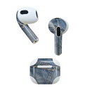 AirPods 第3世代 専用 デザインスキンシール airpods 3 用 エアポッド 3 用 第三世代(2021)対応 2枚入り 各2枚セット イヤホン カバー デコレーション アクセサリー デコシール 000192 ジーンズ おしゃれ ファッション