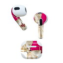 AirPods 第3世代 専用 デザインスキンシール airpods 3 用 エアポッド 3 用 第三世代(2021)対応 2枚入り 各2枚セット イヤホン カ...