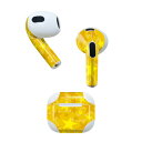 AirPods 第3世代 専用 デザインスキンシール airpods 3 用 エアポッド 3 用 第三世代(2021)対応 2枚入り 各2枚セット イヤホン カ...