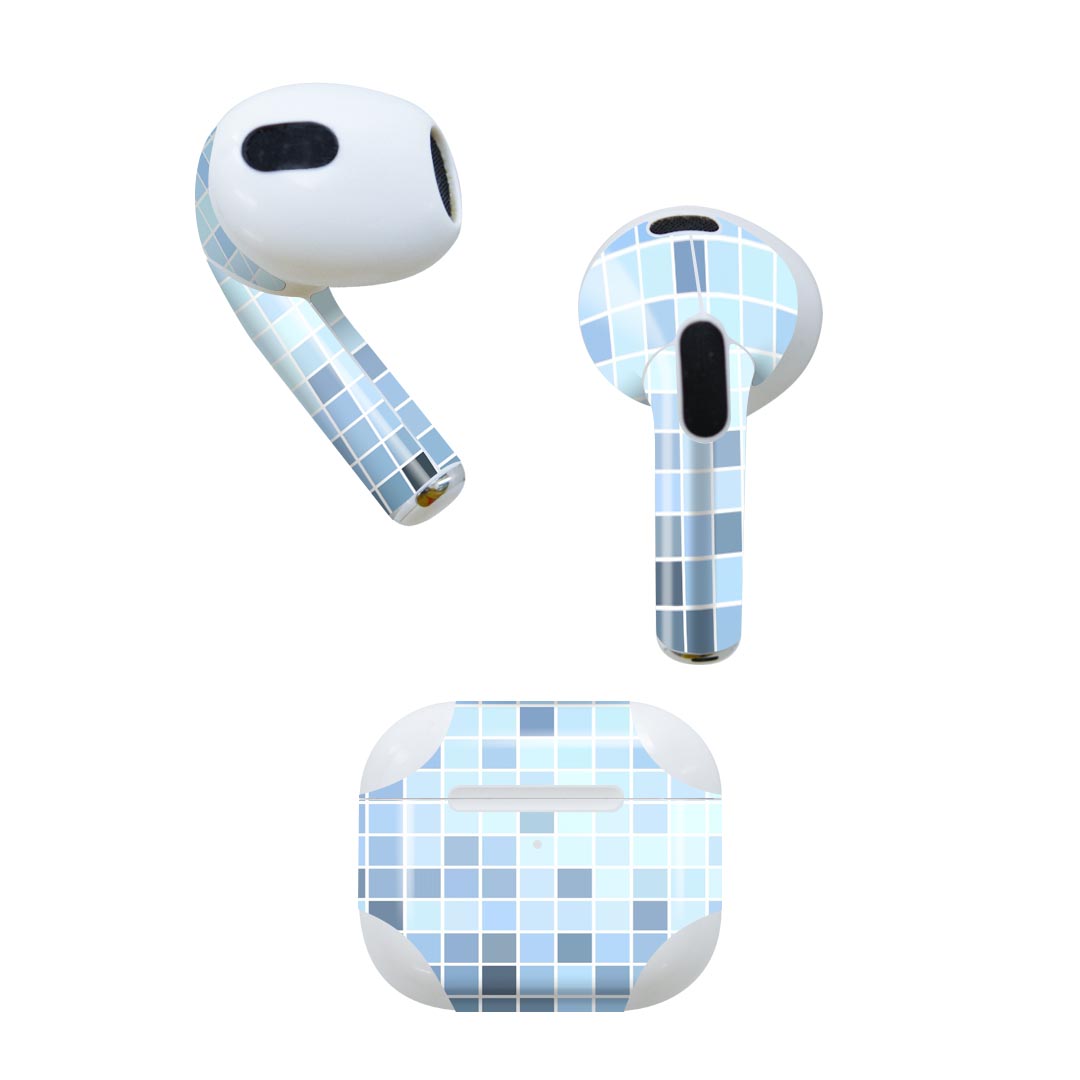 AirPods 第3世代 専用 デザインスキンシール airpods 3 用 エアポッド 3 用 第三世代（2021）対応 2枚..