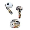 AirPods 第3世代 専用 デザインスキンシール airpods 3 用 エアポッド 3 用 第三世代(2021)対応 2枚入り 各2枚セット イヤホン カバー デコレーション アクセサリー デコシール 000949 メイク お洒落(2)