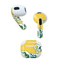 AirPods 第3世代 専用 デザインスキンシール airpods 3 用 エアポッド 3 用 第三世代(2021)対応 2枚入り 各2枚セット イヤホン カ...