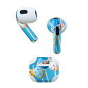 AirPods 第3世代 専用 デザインスキンシール airpods 3 用 エアポッド 3 用 第三世代(2021)対応 2枚入り 各2枚セット イヤホン カ...