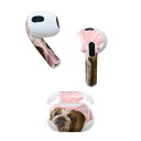 AirPods 第3世代 専用 デザインスキンシール airpods 3 用 エアポッド 3 用 第三世代(2021)対応 2枚入り 各2枚セット イヤホン カバー デコレーション アクセサリー デコシール 001083 犬 うさぎ