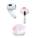 AirPods 第3世代 専用 デザインスキンシール airpods 3 用 エアポッド 3 用 第三世代(2021)対応 2枚入り 各2枚セット イヤホン カ...