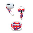 AirPods 第3世代 専用 デザインスキンシール airpods 3 用 エアポッド 3 用 第三世代(2021)対応 2枚入り 各2枚セット イヤホン カ...