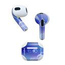 AirPods 第3世代 専用 デザインスキンシール airpods 3 用 エアポッド 3 用 第三世代(2021)対応 2枚入り 各2枚セット イヤホン カ...