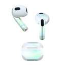 AirPods 第3世代 専用 デザインスキンシール airpods 3 用 エアポッド 3 用 第三世代(2021)対応 2枚入り 各2枚セット イヤホン カバー デコレーション アクセサリー デコシール 001758 模様 キラキラ(2)