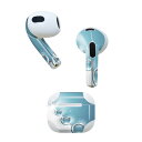 AirPods 第3世代 専用 デザインスキンシール airpods 3 用 エアポッド 3 用 第三世代(2021)対応 2枚入り 各2枚セット イヤホン カ...