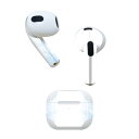 AirPods 第3世代 専用 デザインスキンシール airpods 3 用 エアポッド 3 用 第三世代(2021)対応 2枚入り 各2枚セット イヤホン カ...