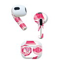 AirPods 第3世代 専用 デザインスキンシール airpods 3 用 エアポッド 3 用 第三世代(2021)対応 2枚入り 各2枚セット イヤホン カ...