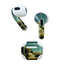 AirPods 第3世代 専用 デザインスキンシール airpods 3 用 エアポッド 3 用 第三世代(2021)対応 2枚入り 各2枚セット イヤホン カバー デコレーション アクセサリー デコシール 003222 クール 人物 絵画 イラスト(2)