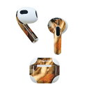 AirPods 第3世代 専用 デザインスキンシール airpods 3 用 エアポッド 3 用 第三世代(2021)対応 2枚入り 各2枚セット イヤホン カ...