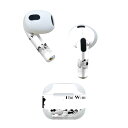 AirPods 第3世代 専用 デザインスキンシール airpods 3 用 エアポッド 3 用 第三世代(2021)対応 2枚入り 各2枚セット イヤホン カバー デコレーション アクセサリー デコシール 003466 チェス 立体 白 黒(2)