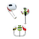 AirPods 第3世代 専用 デザインスキンシール airpods 3 用 エアポッド 3 用 第三世代(2021)対応 2枚入り 各2枚セット イヤホン カバー デコレーション アクセサリー デコシール 003556 キャラクター モンスター