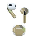 AirPods 第3世代 専用 デザインスキンシール airpods 3 用 エアポッド 3 用 第三世代(2021)対応 2枚入り 各2枚セット イヤホン カ...