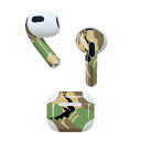AirPods 第3世代 専用 デザインスキンシール airpods 3 用 エアポッド 3 用 第三世代(2021)対応 2枚入り 各2枚セット イヤホン カ...