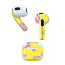 AirPods 第3世代 専用 デザインスキンシール airpods 3 用 エアポッド 3 用 第三世代(2021)対応 2枚入り 各2枚セット イヤホン カ...