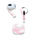 AirPods 第3世代 専用 デザインスキンシール airpods 3 用 エアポッド 3 用 第三世代(2021)対応 2枚入り 各2枚セット イヤホン カ...
