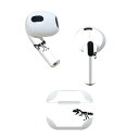 AirPods 第3世代 専用 デザインスキンシール airpods 3 用 エアポッド 3 用 第三世代（2021）対応 2枚入り 各2枚セット イヤホン カバー デコレーション アクセサリー デコシール 020778 マスクデザイン 恐竜 ダイナソー Dinosaurs