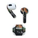 AirPods 第3世代 専用 デザインスキンシール airpods 3 用 エアポッド 3 用 第三世代(2021)対応 2枚入り 各2枚セット イヤホン カバー デコレーション アクセサリー デコシール 022841 写真 秋 自転車