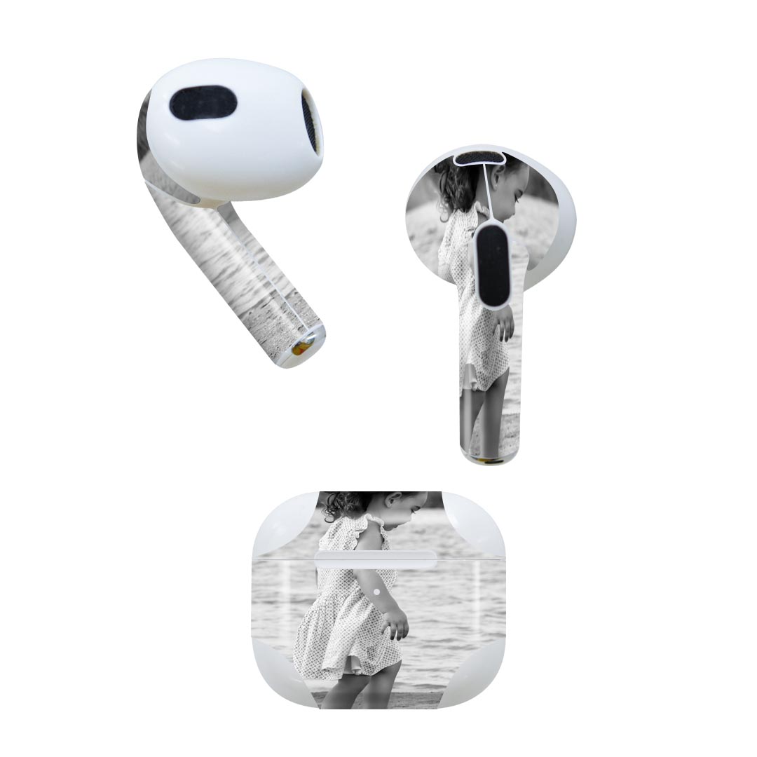 AirPods 第3世代 専用 デザインスキンシール airpods 3 用 エアポッド 3 用 第三世代（2021）対応 2枚入り 各2枚セット イヤホン カバ..