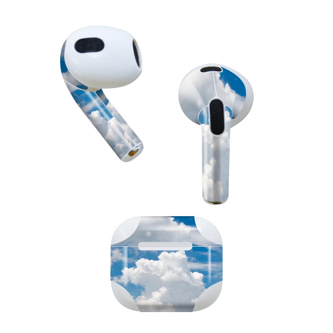 AirPods 第3世代 専用 デザインスキンシール airpods 3 用 エアポッド 3 用 第三世代（2021）対応 2枚..