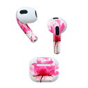 AirPods 第3世代 専用 デザインスキンシール airpods 3 用 エアポッド 3 用 第三世代(2021)対応 2枚入り 各2枚セット イヤホン カ...