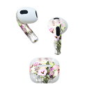 AirPods 第3世代 専用 デザインスキンシール airpods 3 用 エアポッド 3 用 第三世代(2021)対応 2枚入り 各2枚セット イヤホン カ...