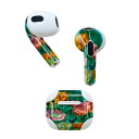 AirPods 第3世代 専用 デザインスキンシール airpods 3 用 エアポッド 3 用 第三世代(2021)対応 2枚入り 各2枚セット イヤホン カ...