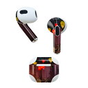 AirPods 第3世代 専用 デザインスキンシール airpods 3 用 エアポッド 3 用 第三世代(2021)対応 2枚入り 各2枚セット イヤホン カバー デコレーション アクセサリー デコシール 023439 風景 アジア 自転車